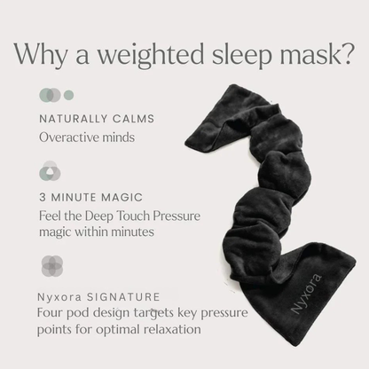 NyXora| Weighted Sleep Mask